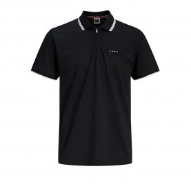 дамски,блузи,с,яка,мъжки,блузи,с,яка,jack,&,jones,fusion,short,sleeve,polo,black,(black)