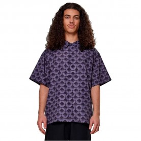 Риза с къс ръкав 9n1m sense SENSE454 short sleeve shirt - Purple (Black) риза,с,къс,ръкав,дамски,ризи,мъжки,ризи,9n1m,sense,sense454,short,sleeve,shirt,purple,(black)