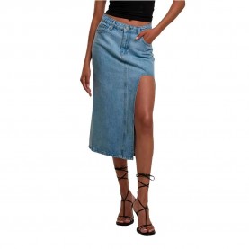 пола,дамски,поли,и,рокли,def,queens,midi,skirt,blue,(light,blue)