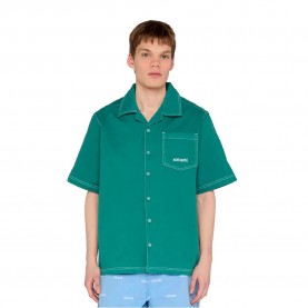 риза,с,къс,ръкав,дамски,ризи,мъжки,ризи,ecko,unltd,fabio,hemden,short,sleeve,shirt,green,(fanfare)
