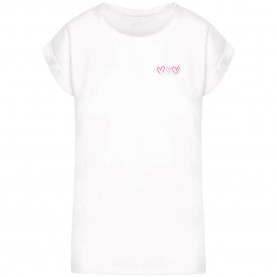 тениска,мъжки,тениски,дамски,тениски,miss,tee,always,trust,your,heart,extended,short,sleeve,t,shirt,white,(white)
