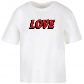 тениска,мъжки,тениски,дамски,тениски,miss,tee,big,love,letters,short,sleeve,t,shirt,white,(white)