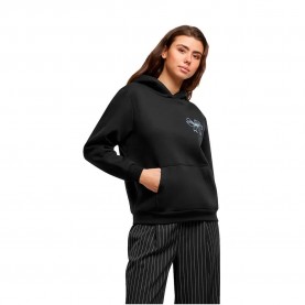 суичър,дамски,блузи,miss,tee,good,vibes,bow,hoodie,black,(black)