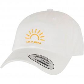 Тениска Miss tee Let It Shine cap - White (White) тениска,всички,шапки,miss,tee,let,it,shine,cap,white,(white)
