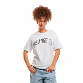 тениска,мъжки,тениски,дамски,тениски,miss,tee,los,angeles,city,short,sleeve,t,shirt,white,(white)