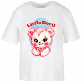 тениска,мъжки,тениски,дамски,тениски,miss,tee,little,devil,short,sleeve,t,shirt,white,(white)