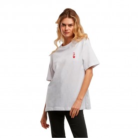 Тениска Miss tee Queen Card short sleeve T-shirt - White (White) тениска,мъжки,тениски,дамски,тениски,miss,tee,queen,card,short,sleeve,t,shirt,white,(white)