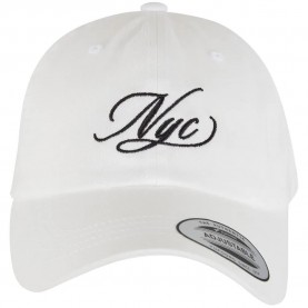 тениска,всички,шапки,miss,tee,new,york,city,calligraphy,cap,white,(white)