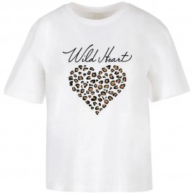 тениска,мъжки,тениски,дамски,тениски,miss,tee,wild,heart,leo,short,sleeve,t,shirt,white,(white)