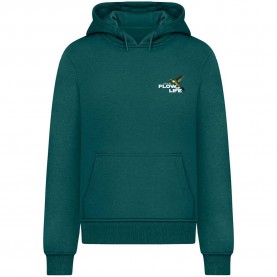 Суичър Mister tee Flow Of Live hoodie - Green (Bottle Green) суичър,мъжки,пуловери,mister,tee,flow,of,live,hoodie,green,(bottle,green)