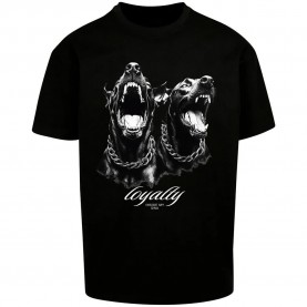 Тениска Mister tee Loyalty Dogs Heavy Oversized short sleeve T-shirt - Black (Black) тениска,мъжки,тениски,дамски,тениски,mister,tee,loyalty,dogs,heavy,oversized,short,sleeve,t,shirt,black,(black)