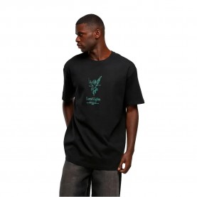 Тениска Mister tee Lucid Lights Heavy Oversized short sleeve T-shirt - Black (Black) тениска,мъжки,тениски,дамски,тениски,mister,tee,lucid,lights,heavy,oversized,short,sleeve,t,shirt,black,(black)
