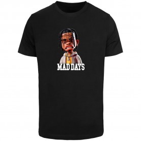 Тениска Mister tee Mad Days Sketch short sleeve T-shirt - Black (Black) тениска,мъжки,тениски,дамски,тениски,mister,tee,mad,days,sketch,short,sleeve,t,shirt,black,(black)