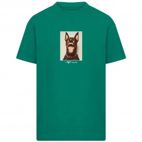 Тениска Mister tee Neighbors Heavy Oversized short sleeve T-shirt - Green (Green) тениска,мъжки,тениски,дамски,тениски,mister,tee,neighbors,heavy,oversized,short,sleeve,t,shirt,green,(green)