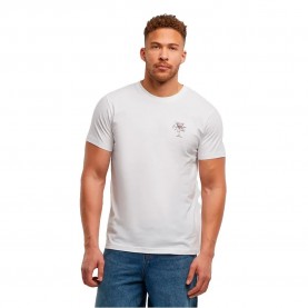 Тениска Mister tee The Espresso Chic short sleeve T-shirt - White (White) тениска,мъжки,тениски,дамски,тениски,mister,tee,the,espresso,chic,short,sleeve,t,shirt,white,(white)