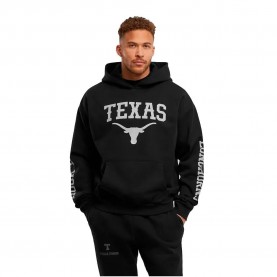 Суичър Mister tee Texas Longhorns 25 Oversized hoodie - Black (Black) суичър,мъжки,пуловери,mister,tee,texas,longhorns,25,oversized,hoodie,black,(black)