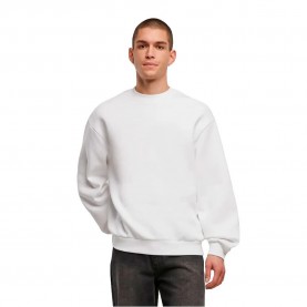 блуза,мъжки,пуловери,дамски,пуловери,new,morning,studios,nm012,oversized,sweatshirt,white,(white)