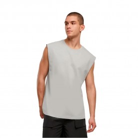 Тениска New morning studios NM016 sleeveless T-shirt - Grey (Light Asphalt) тениска,мъжки,тениски,дамски,тениски,new,morning,studios,nm016,sleeveless,t,shirt,grey,(light,asphalt)