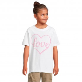 Тениска Urban classics Love Heart Sign short sleeve T-shirt - White (White) тениска,мъжки,тениски,дамски,тениски,urban,classics,love,heart,sign,short,sleeve,t,shirt,white,(white)