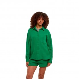 Риза с дълъг ръкав Urban classics TB7476 Oversized long sleeve shirt - Green (Frog Green) риза,с,дълъг,ръкав,дамски,ризи,мъжки,ризи,urban,classics,tb7476,oversized,long,sleeve,shirt,green,(frog,green)