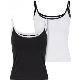 Потник Urban classics TB7485A Sleeveless Top 2 units - White / Black (Black / White / White / Black) потник,дамски,топове,urban,classics,tb7485a,sleeveless,top,2,units,white,black,(black,white,white,black)
