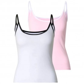 Потник Urban classics TB7485A Sleeveless Top 2 units - White / Pink (Blushed Rose / White / White / Black) потник,дамски,топове,urban,classics,tb7485a,sleeveless,top,2,units,white,pink,(blushed,rose,white,white,black)