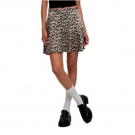 Пола Urban classics TB7540 short skirt - Beige (Leopard) пола,дамски,поли,и,рокли,urban,classics,tb7540,short,skirt,beige,(leopard)