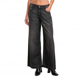 Дънки Urban classics TB7712 Wide Leg jeans - Black (Washed Black) дънки,мъжки,панталони,дамски,панталони,urban,classics,tb7712,wide,leg,jeans,black,(washed,black)