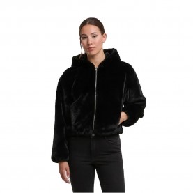 Блуза Urban classics TB7934 full zip sweatshirt - Black (Black) блуза,дамски,блузи,urban,classics,tb7934,full,zip,sweatshirt,black,(black)