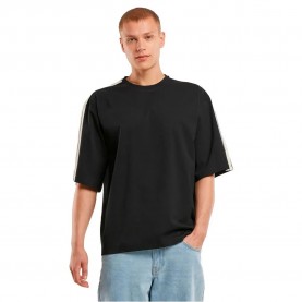 Тениска Urban classics Tennis short sleeve T-shirt - Black (Black) тениска,мъжки,тениски,дамски,тениски,urban,classics,tennis,short,sleeve,t,shirt,black,(black)