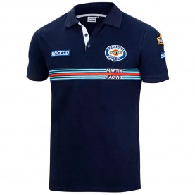 Sparco Replica Martini-R short sleeve polo - Blue (Navy) дамски,блузи,с,яка,мъжки,блузи,с,яка,sparco,replica,martini,r,short,sleeve,polo,blue,(navy)