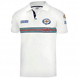 дамски,блузи,с,яка,мъжки,блузи,с,яка,sparco,replica,martini,r,short,sleeve,polo,white,(white)