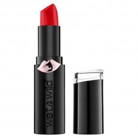 Wet n wild Mega Last Matte Finish Stoplight Red lipstick специфични,козметични,продукти,wet,n,wild,mega,last,matte,finish,stoplight,red,lipstick