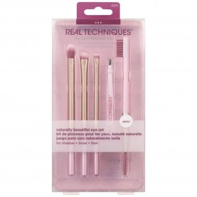 Real techniques Natural Beauty Eye Set eye brush set - Pink специфични,козметични,продукти,real,techniques,natural,beauty,eye,set,eye,brush,set,pink