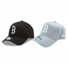 Шапка New era 9Forty Boston Sox cap - Black / Grey (Black/White) шапка,всички,шапки,new,era,9forty,boston,sox,cap,black,grey,(black,white)