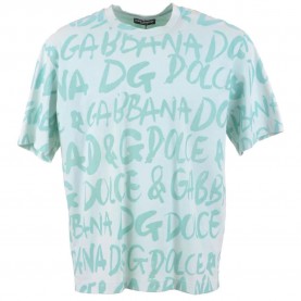тениска,мъжки,тениски,дамски,тениски,dolce,&,gabbana,747123,short,sleeve,t,shirt,blue,(light,green)