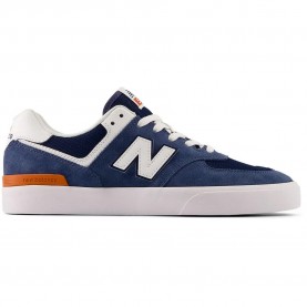 Маратонки New balance Numeric 574 Vulc wide trainers - Blue (Vintage Indigo) маратонки,мъжки,маратонки,дамски,маратонки,new,balance,numeric,574,vulc,wide,trainers,blue,(vintage,indigo)