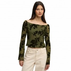 тениска,мъжки,тениски,дамски,тениски,superdry,flocked,mesh,long,sleeve,t,shirt,green,(fir,green)