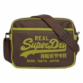 Superdry Mini Alumni crossbody - Brown (French Roast Brown) всички,чанти,superdry,mini,alumni,crossbody,brown,(french,roast,brown)