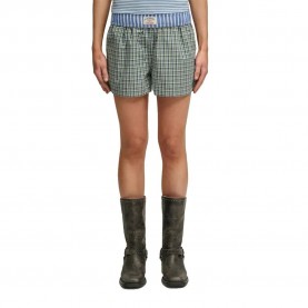 Къси панталони Superdry Mini Check Cotton shorts - Green (Montauk Green Check) къси,панталони,мъжки,панталони,дамски,панталони,superdry,mini,check,cotton,shorts,green,(montauk,green,check)