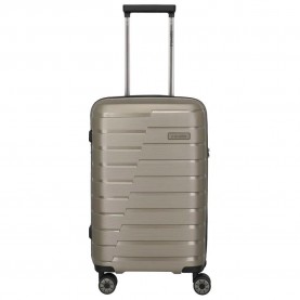 куфари,travelite,air,base,4w,s,slim,trolley,bag,brown,(champagne)