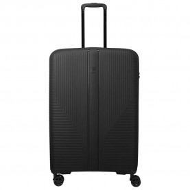 куфари,travelite,air,stripe,4w,l,trolley,bag,black,(black)