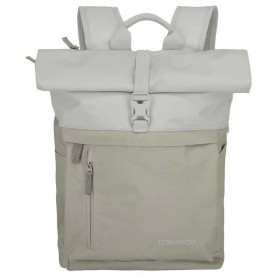 раница,раници,travelite,basics,rollup,backpack,beige,green,(sand,ivory)