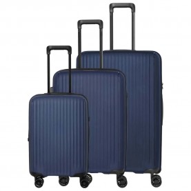 Travelite Skymate 4w l/m expandable/s expandable trolley bag - Blue (Navy) куфари,travelite,skymate,4w,l,m,expandable,s,expandable,trolley,bag,blue,(navy)