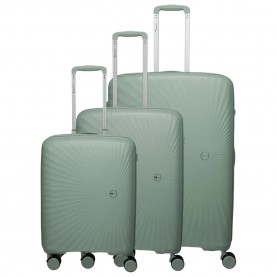 Travelite Voyaage 4w l/m expandable/s trolley bag - Green (Sage Green) куфари,travelite,voyaage,4w,l,m,expandable,s,trolley,bag,green,(sage,green)