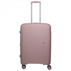 Travelite Voyaage 4w m expandable trolley bag - Pink (Blush) куфари,travelite,voyaage,4w,m,expandable,trolley,bag,pink,(blush)