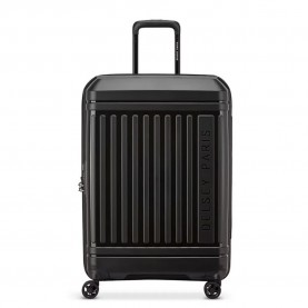 Delsey Lutece Se Expandable 68cm 73L trolley bag - Black (Black) куфари,delsey,lutece,se,expandable,68cm,73l,trolley,bag,black,(black)
