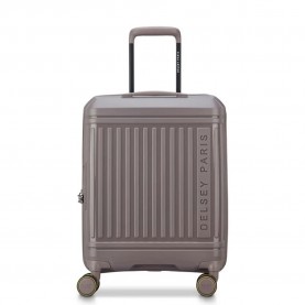 Delsey Lutece Slim Expandable 55cm 34L trolley bag - Brown (Brown) куфари,delsey,lutece,slim,expandable,55cm,34l,trolley,bag,brown,(brown)