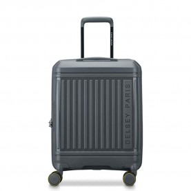куфари,delsey,lutece,slim,expandable,55cm,34l,trolley,bag,grey,(graphite)