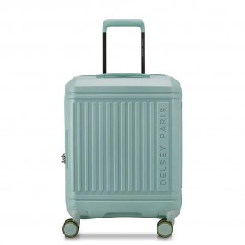 куфари,delsey,lutece,slim,expandable,55cm,34l,trolley,bag,green,(willow,green)